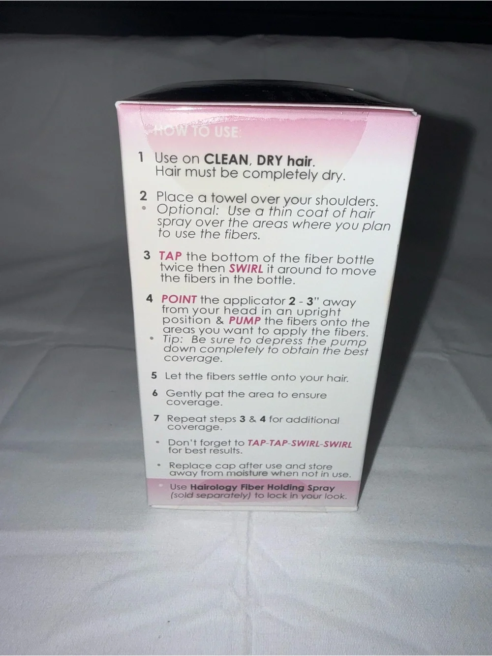 Natural Keratin Hair Thickening Fibers - Medium to Dark Brown- SEALED
